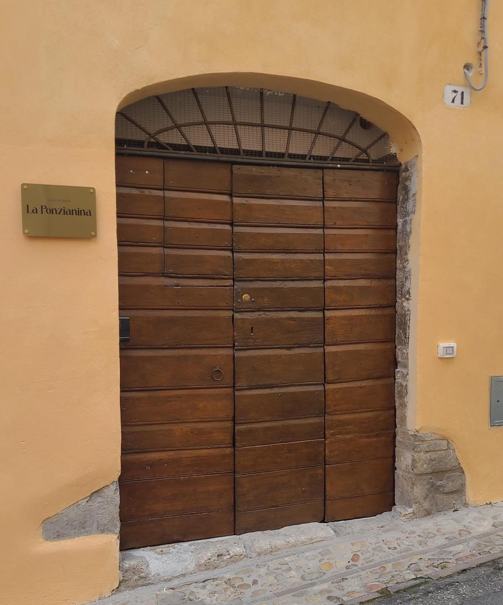 La Ponzianina Lägenhet Spoleto Exteriör bild